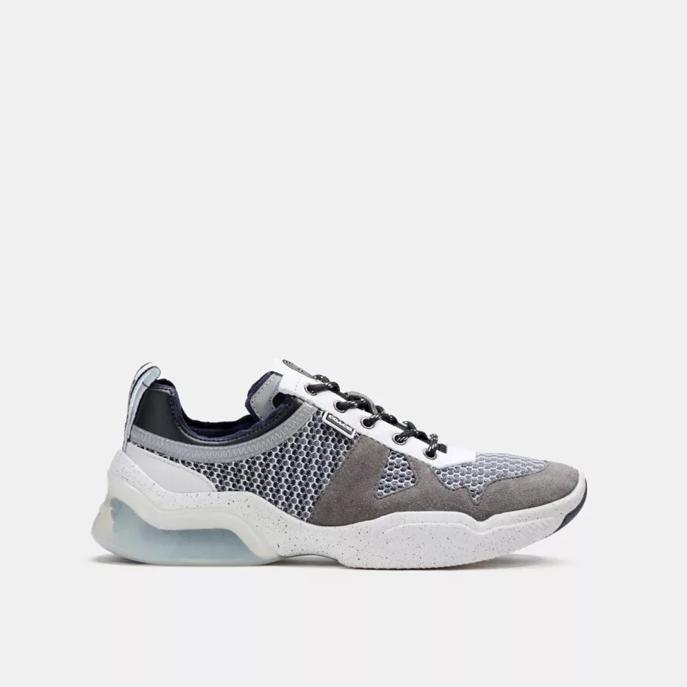 Coach Citysole Runner Gray and White Men's Sneakers